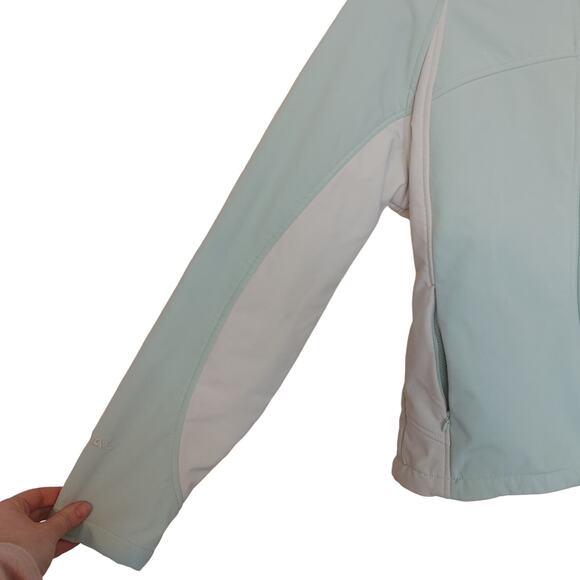 Denali Size Medium M OutDoor Light Mint Jacket Heavy Zipper Winter Stylish - Picture 11 of 16